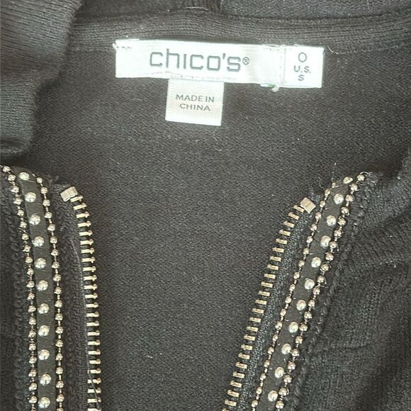 Chico’s Zenergy Cashmere sweater jacket - Picture 8 of 11